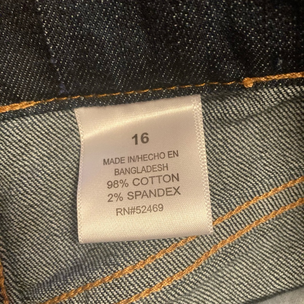 Blue skinny Old Navy cotton jeans